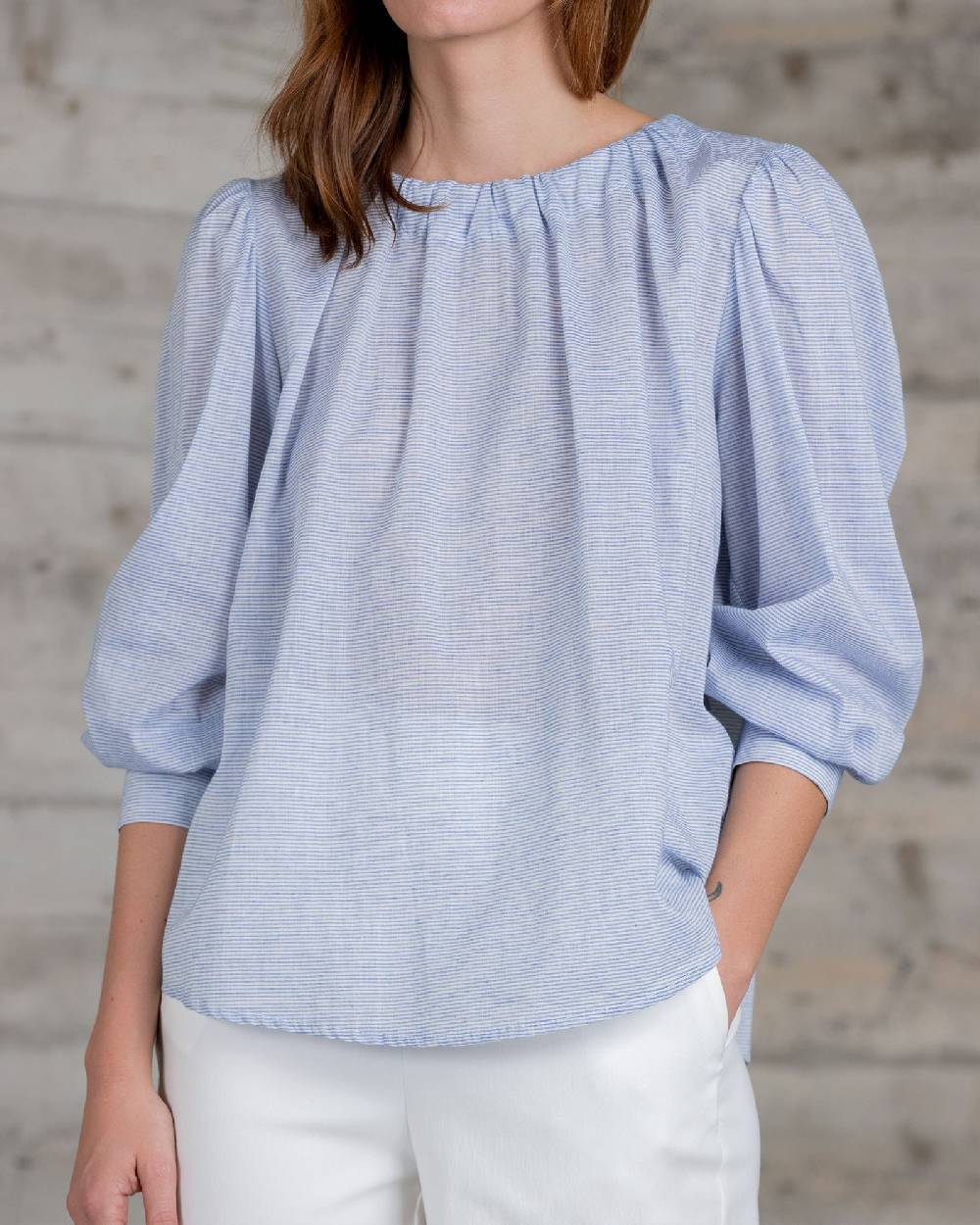 Rialto 48 CAMICIA CON COLLO ARRICCIATO Acquista Ora
