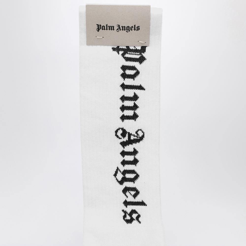 Palm Angels Calze bianche con logo Negozio