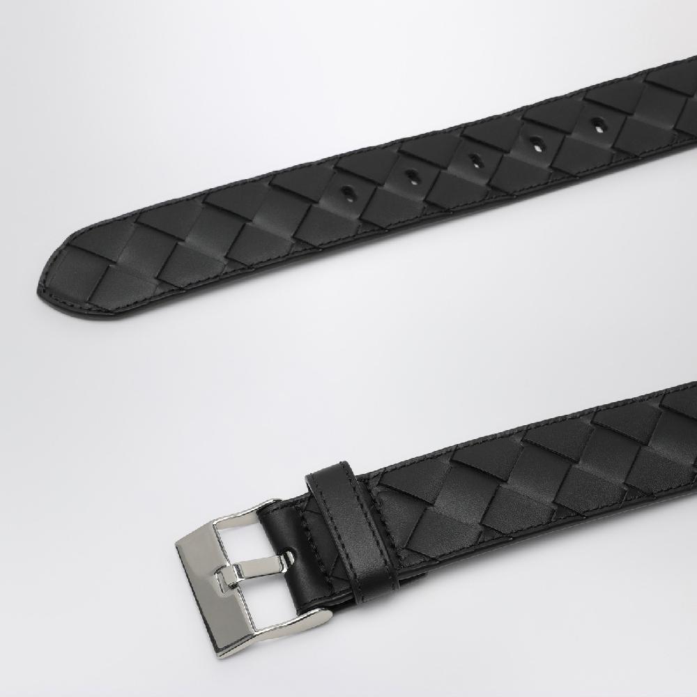 Bottega Veneta Cintura Watch nera in Intrecciato Qualità Garantita