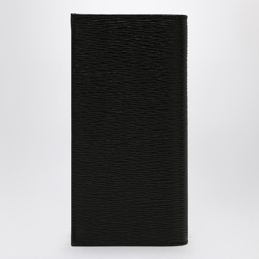 Ferragamo Portafoglio organizer Gancini nero/rosso Consegna Veloce