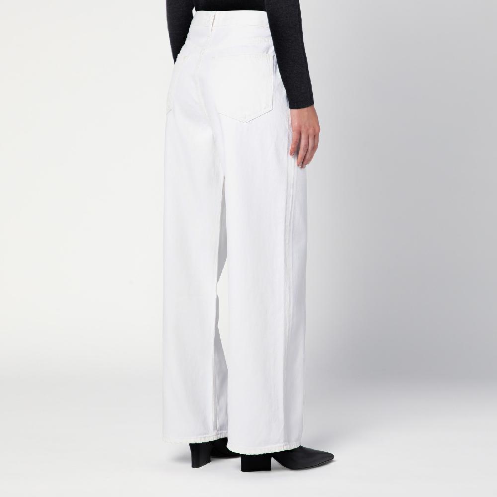 AGOLDE Jeans Low Slung Baggy 30.5 bianco Saldi Di Fabbrica