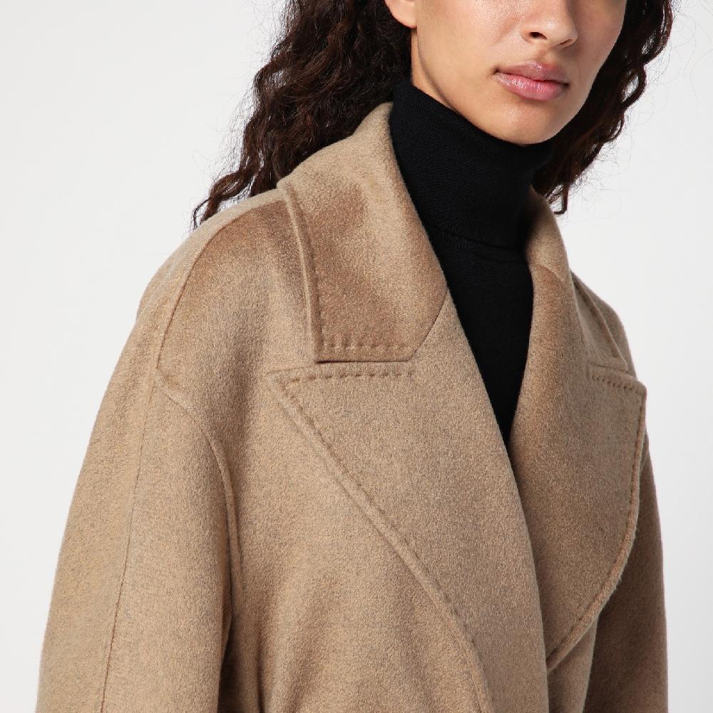 Max Mara Cappotto destrutturato beige in cachemire Moda
