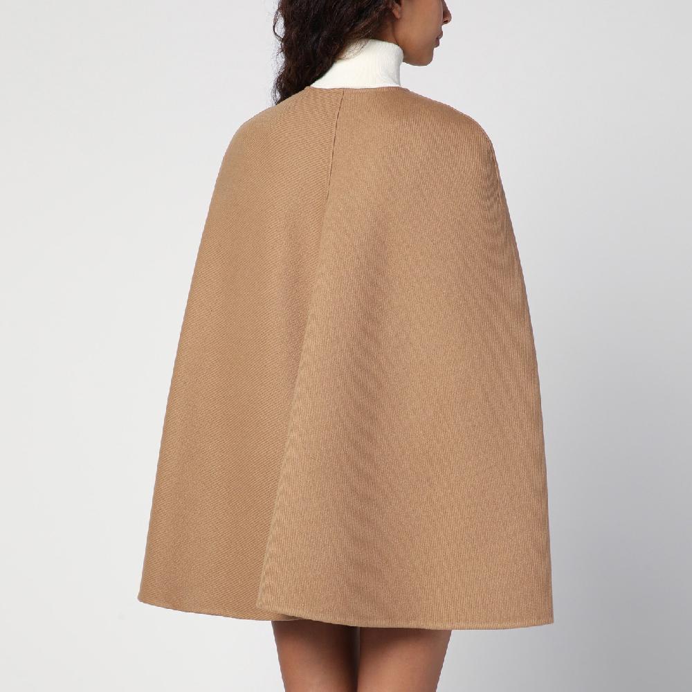 GUCCI Mantella beige in lana e cashmere 2025