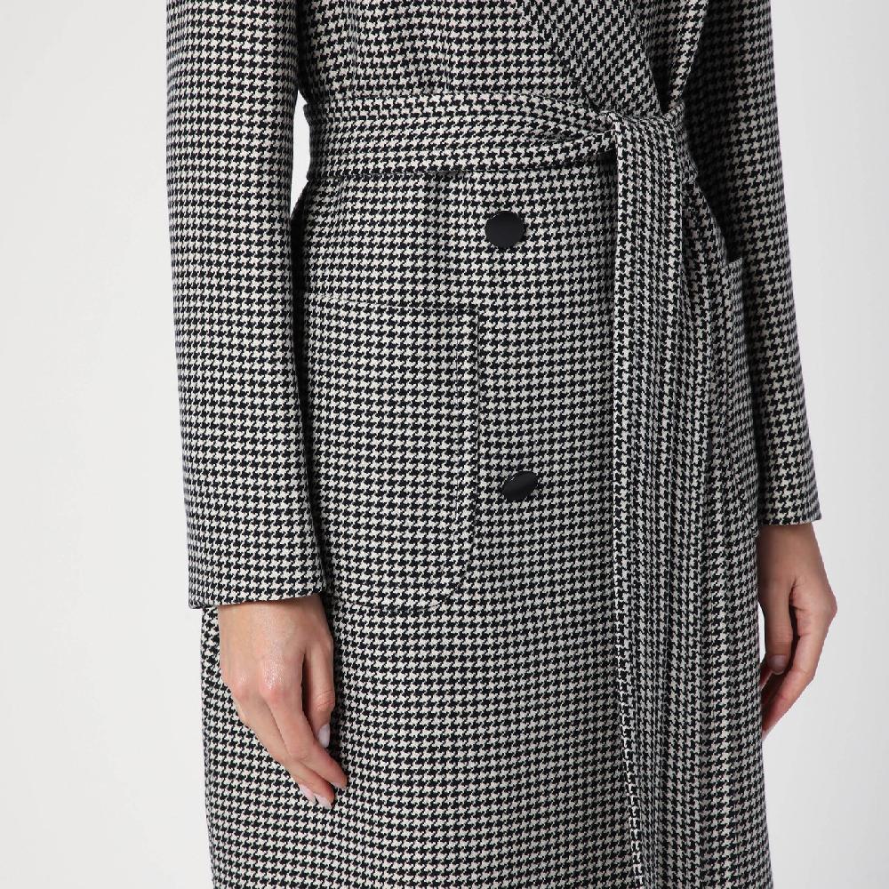 Tagliatore Cappotto doppiopetto in pied de poule Pezzi Unici
