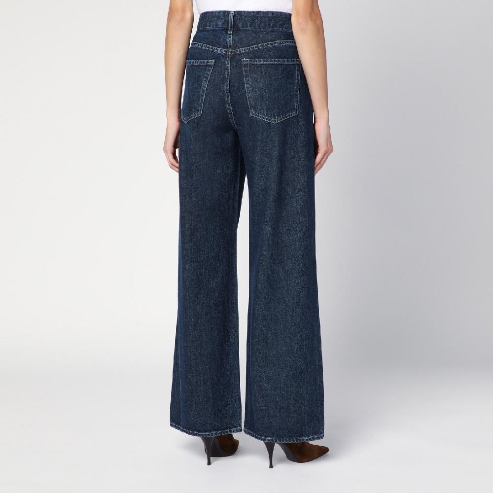 Citizens of Humanity Jeans scuro ampio con pieghe Outlet