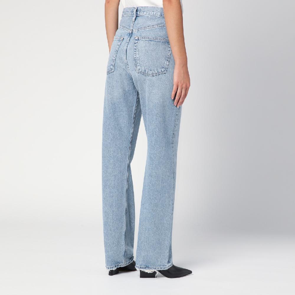 AGOLDE Jeans azzurro in denim rigenerato Vendita Calda