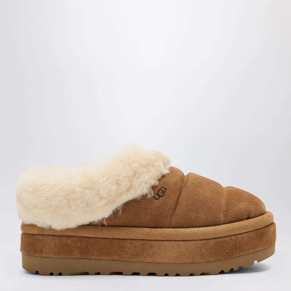 UGG Slide W Tazzlita castagna in suede Saldi Di Fabbrica