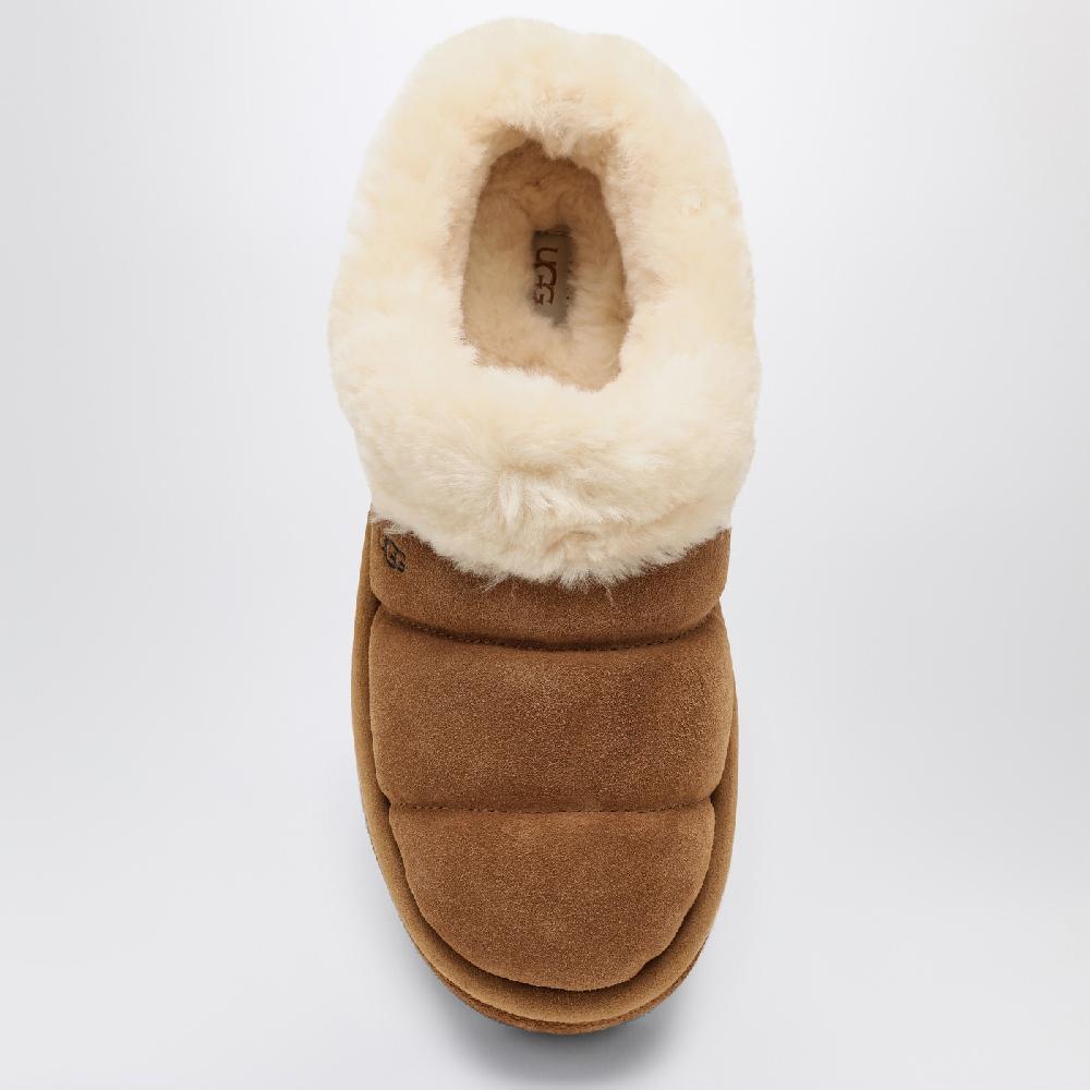 UGG Slide W Tazzlita castagna in suede Saldi Di Fabbrica