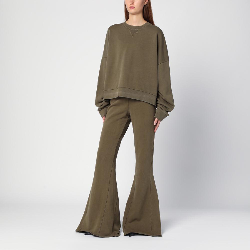 Entire Studios Felpa verde militare in cotone organico Soddisfazione Garantita