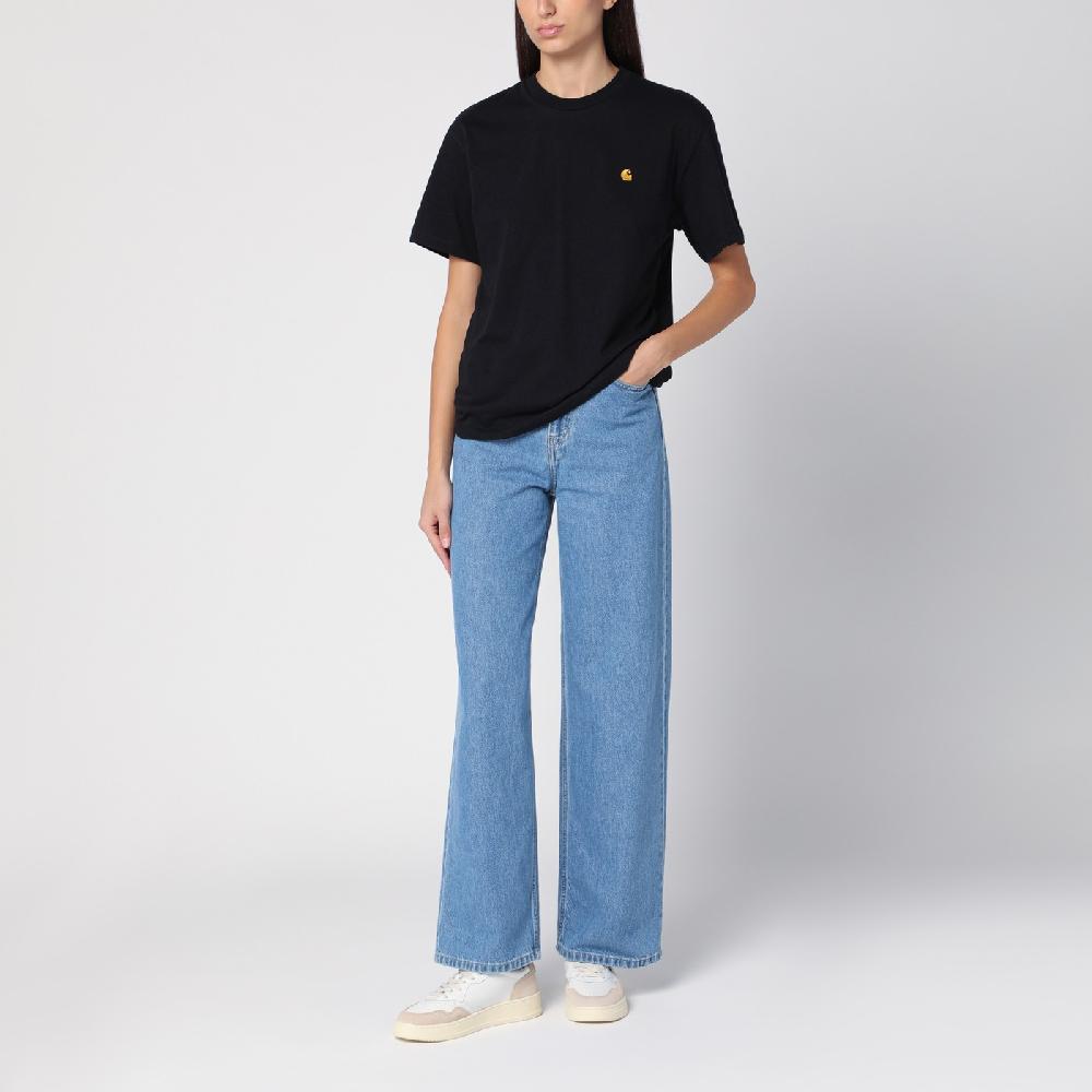 Carhartt WIP W S/S Chase T-Shirt nera Qualità Garantita