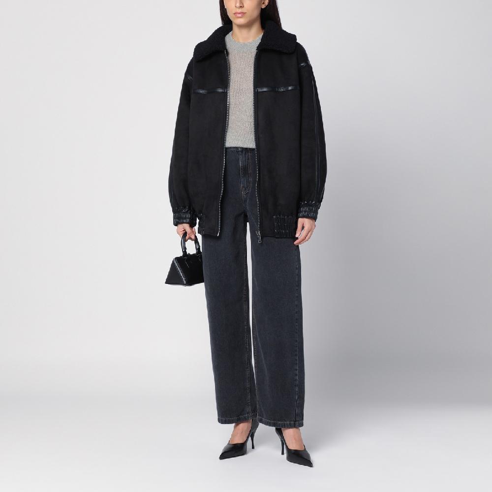 ROTATE Birger Christensen Jeans ampio grigio scuro Promozione Limitata