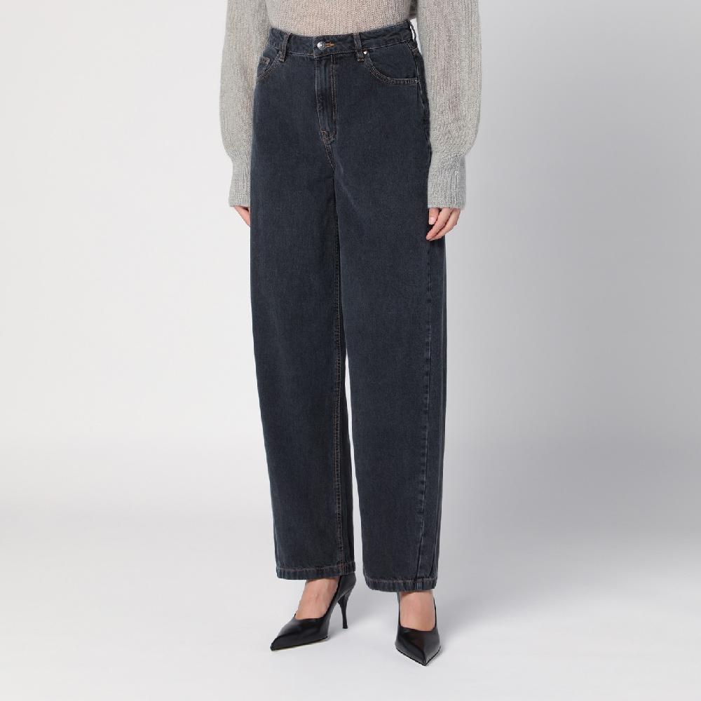 ROTATE Birger Christensen Jeans ampio grigio scuro Promozione Limitata