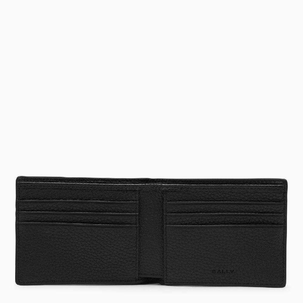 Bally Portafoglio bi-fold nero in pelle Qualità