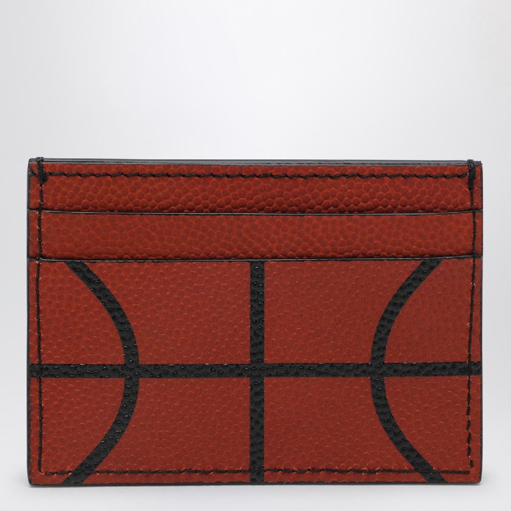 Off-Whiteu2122 Portacarte basket in pelle Vendita Calda