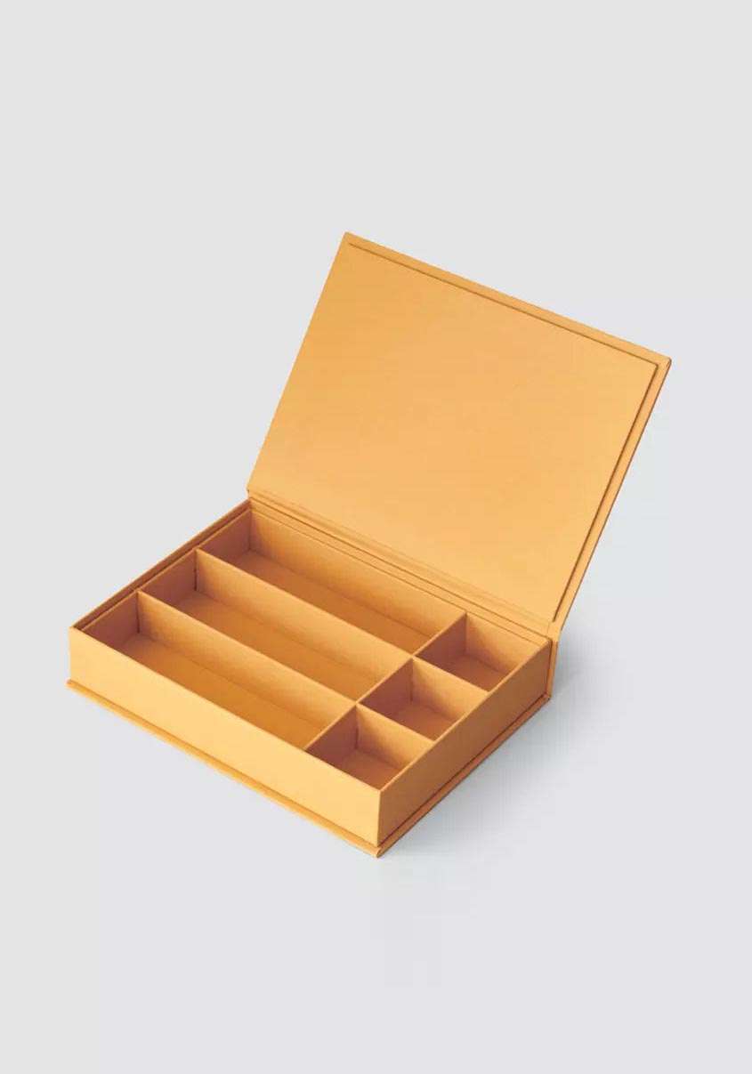 Rose & Lini PRINTWORKS “PRECIOUS THINGS” STORAGE BOX YELLOW Italy