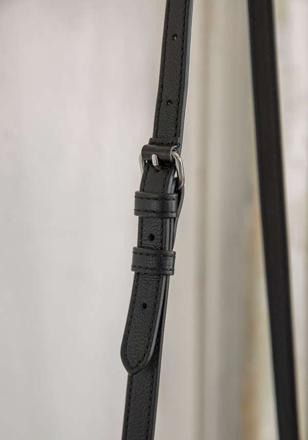 Rose & Lini JÉRÔME DREYFUSS “HELMUT S” BLACK LEATHER BAG Outlet