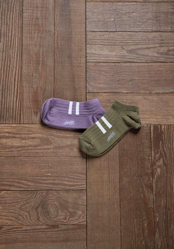 Rose & Lini COLLEGIEN “MAE” SHORT SOCKS OLIVE Shopping Online