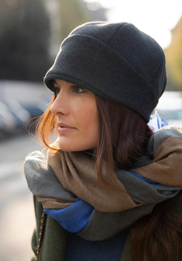 Rose & Lini THE GIRL AND THE GORILLA WOOL “MASHA” ANTHRA HAT Convenienza