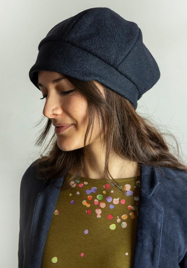 Rose & Lini THE GIRL AND THE GORILLA WOOL “WALK” BLUE HAT Presa