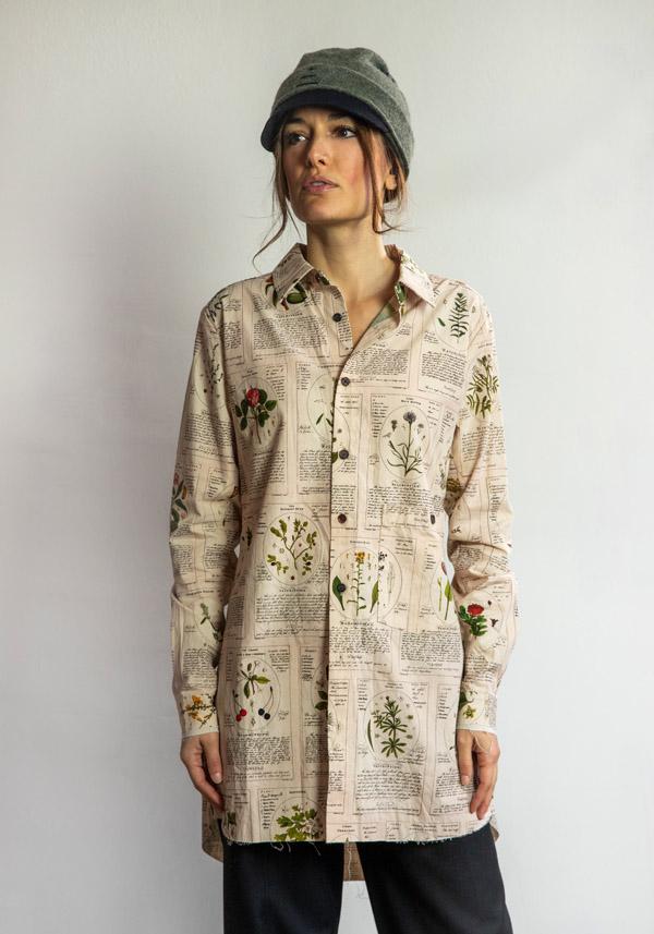 Rose & Lini ALEKSANDR MANAMIS COTTON “SHIRT 19115” HERBARIUM In Linea