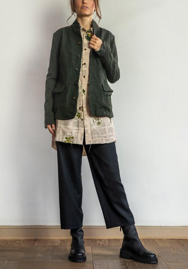 Rose & Lini ALEKSANDR MANAMIS COTTON “SHIRT 19115” HERBARIUM In Linea