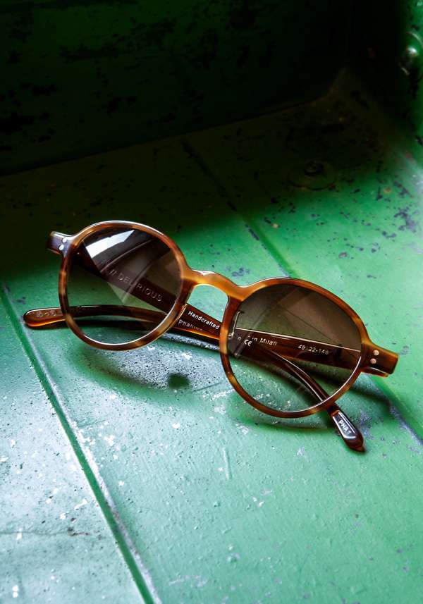 Rose & Lini DELIRIOUS “PHANTOS” #1 LIGHT TORTOISE SUNGLASSES Qualità Garantita