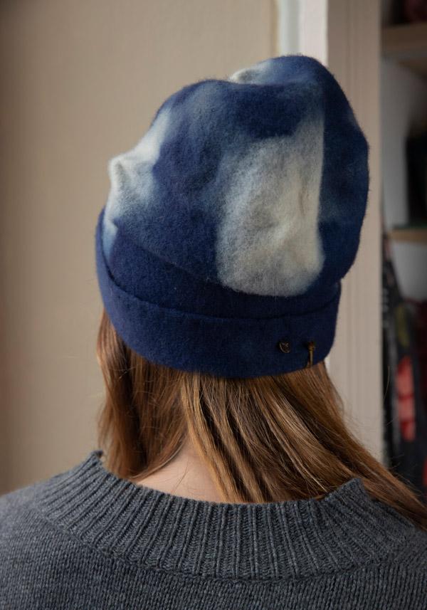 Rose & Lini YESEY “POPPINS” BLUE WOOL HAT Acquista Ora