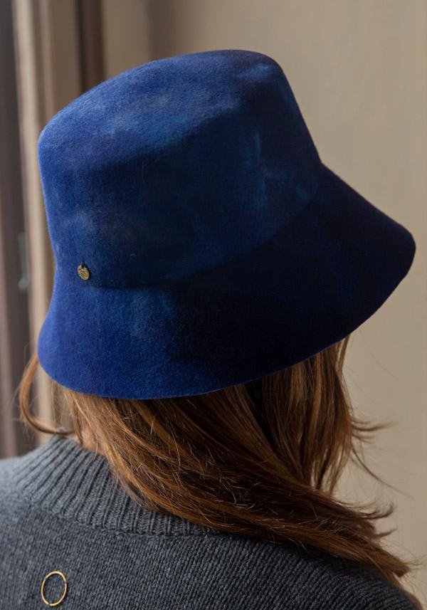 Rose & Lini YESEY “BUCKET” BLUE FELTED HAT 2025