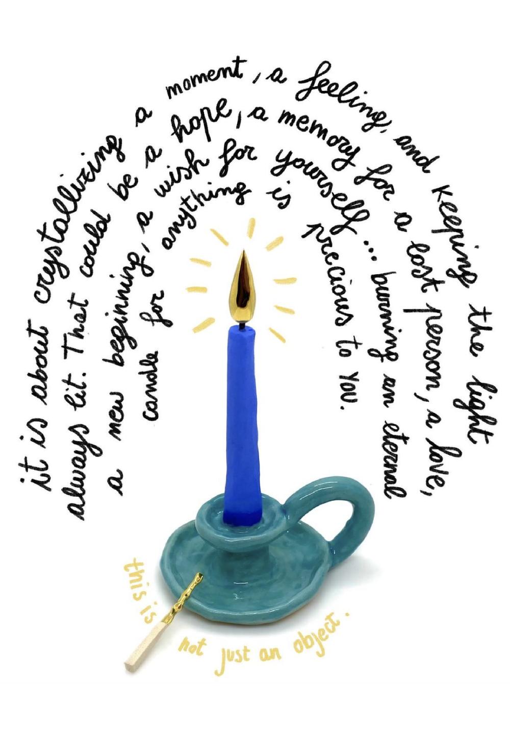 Rose & Lini MICHELA CASTAGNARO “ETERNAL CANDLE” nr.65 Convenienza