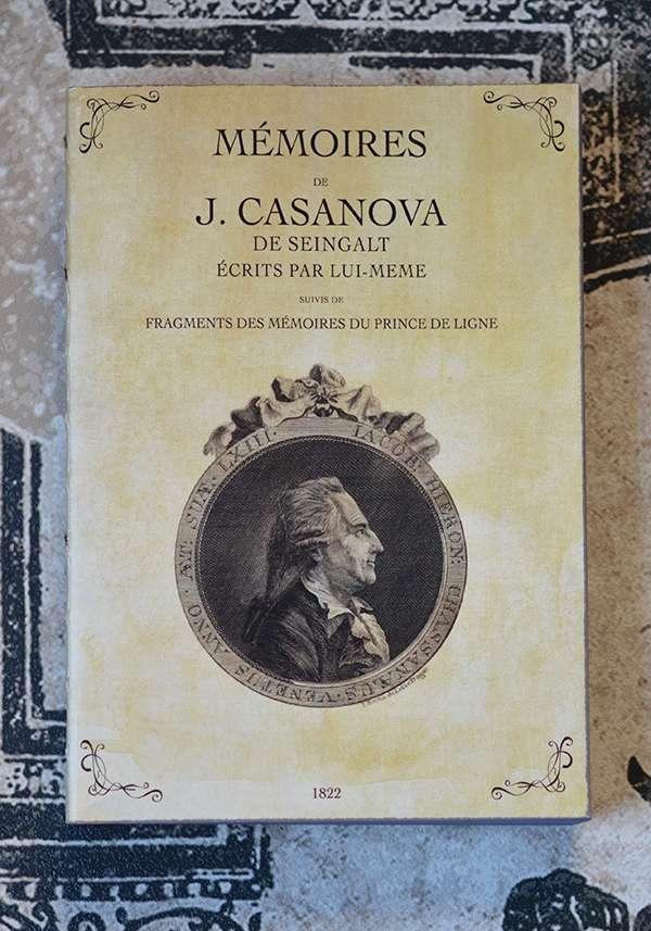 Rose & Lini SLOW DESIGN “LIBRI MUTI” MEMOIRES DE J. CASANOVA Consegna Veloce