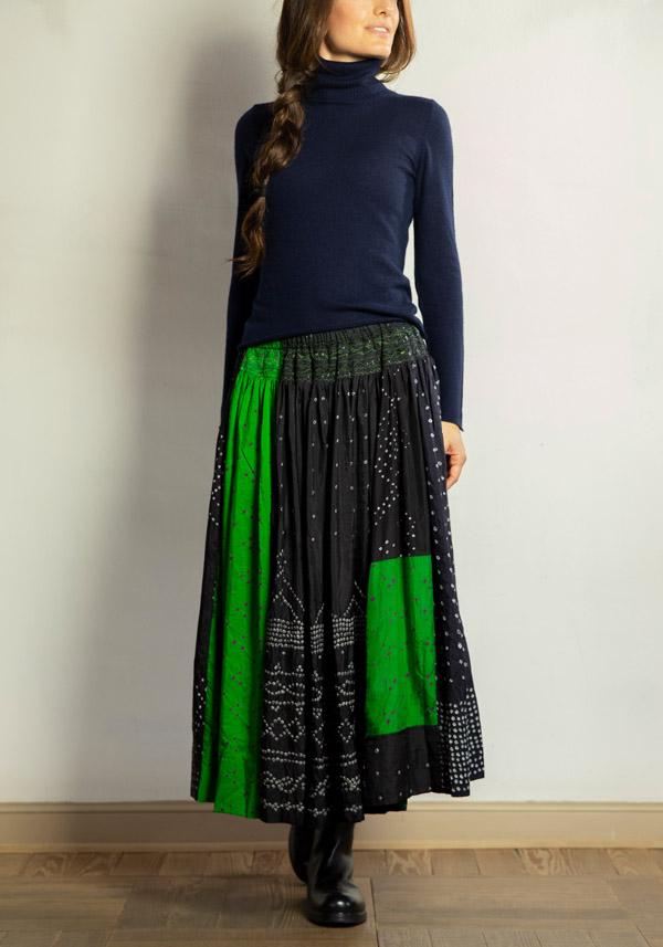 Rose & Lini SAVERIO PALATELLA CASHMERE “LIGTH-WEIGHT CREW NECK” MARINE KNIT Outlet