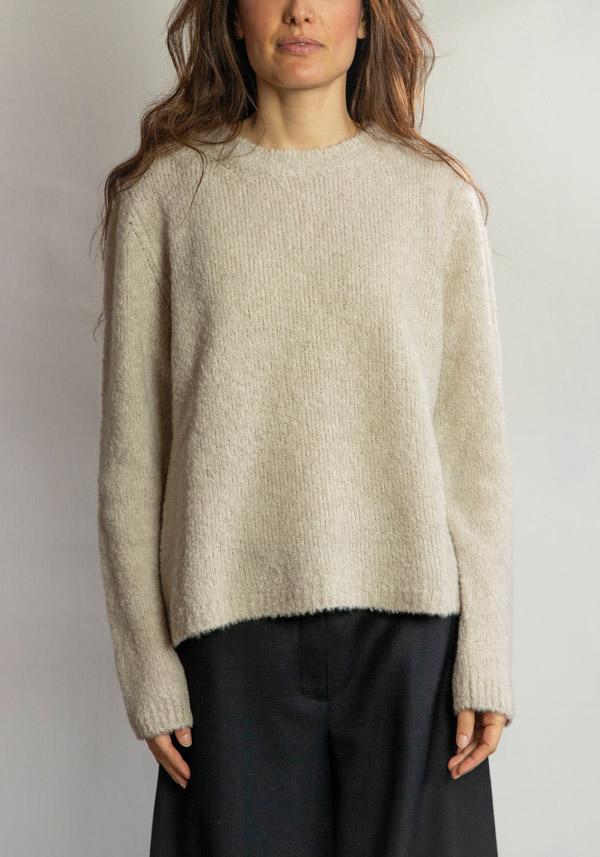 Rose & Lini SAVERIO PALATELLA CASHMERE & SILK “CREW NECK BOXY” BAILEYS KNIT Saldi