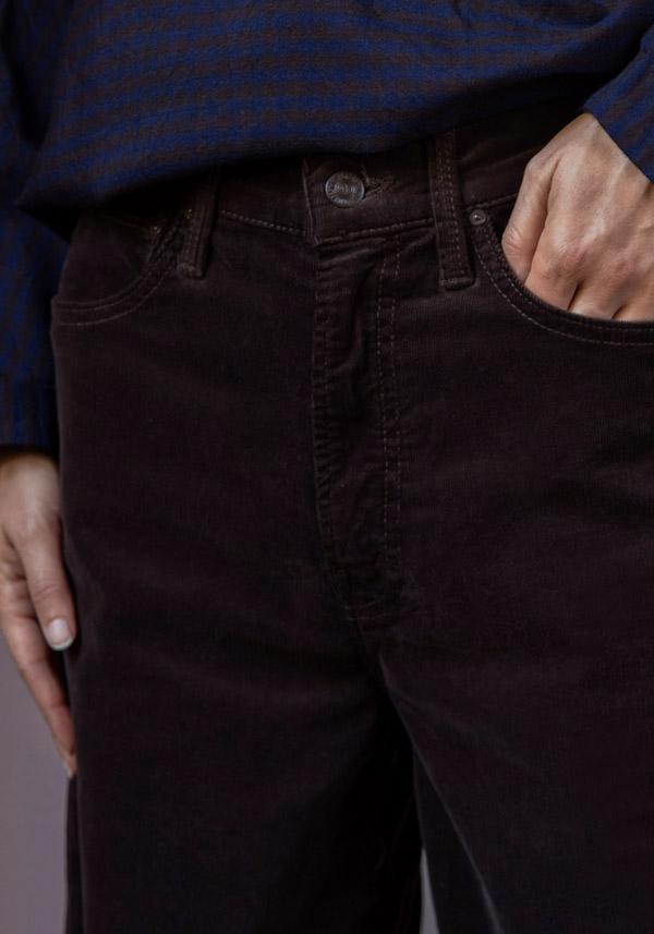 Rose & Lini MOTHER DENIM “THE DITCHER ROLLER ZIP SNEAK” ESPRESSO JEANS Pezzi Unici