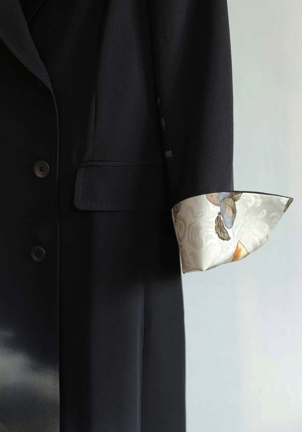 Rose & Lini IBRIGU UNIQUE SILK COAT “CP13 #5” || Size 42 Saldi Di Fabbrica