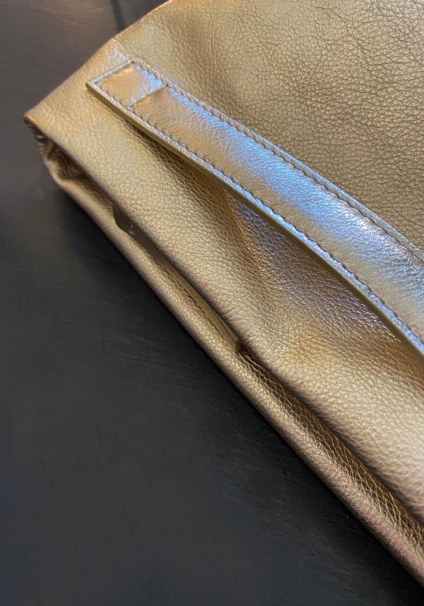 Rose & Lini MARSÈLL “FANTASMINO” PLATINUM CLUTCH BAG Solo un giorno rimasto