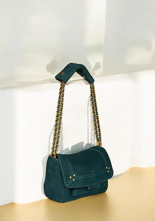 Rose & Lini JÉRÔME DREYFUSS “LULU S” IMPRIMÈ CROCO CANARD BAG 50% di sconto per tempo limitato