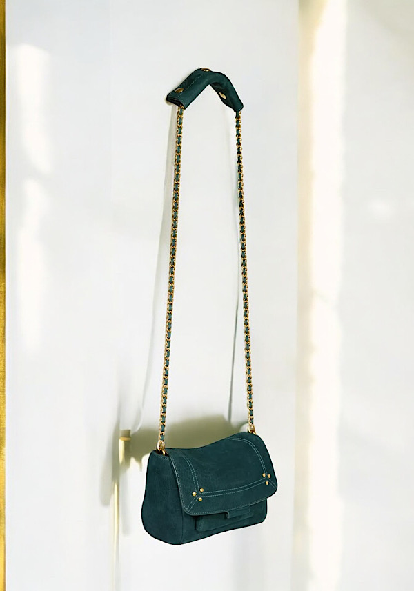 Rose & Lini JÉRÔME DREYFUSS “LULU S” IMPRIMÈ CROCO CANARD BAG 50% di sconto per tempo limitato
