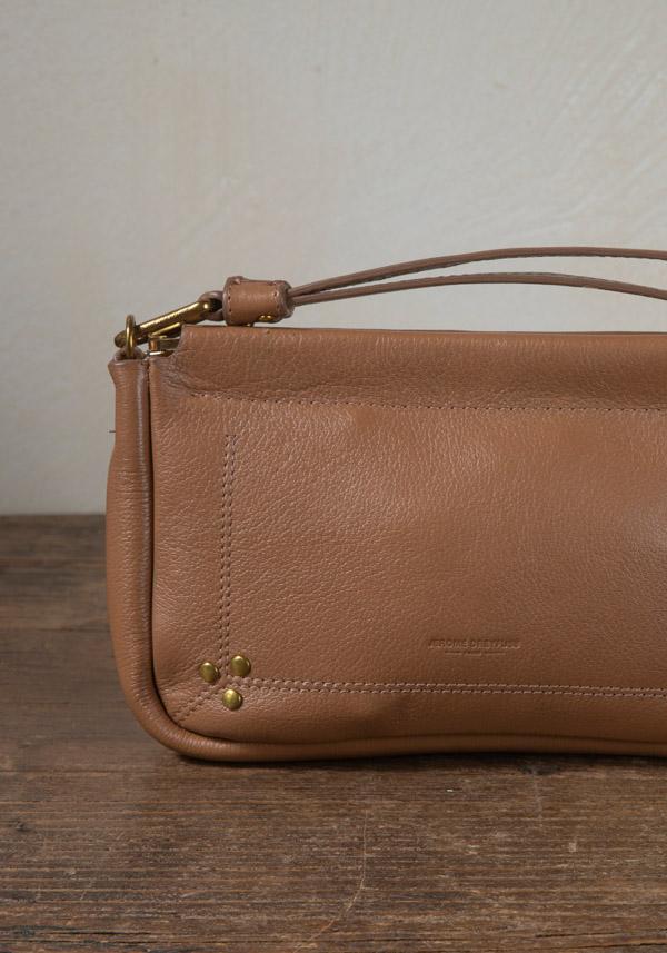 Rose & Lini JÉRÔME DREYFUSS “CLAP M” NUDE CLUTCH BAG Promozione