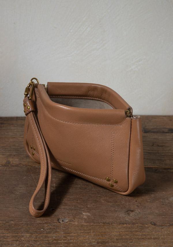 Rose & Lini JÉRÔME DREYFUSS “CLAP M” NUDE CLUTCH BAG Promozione