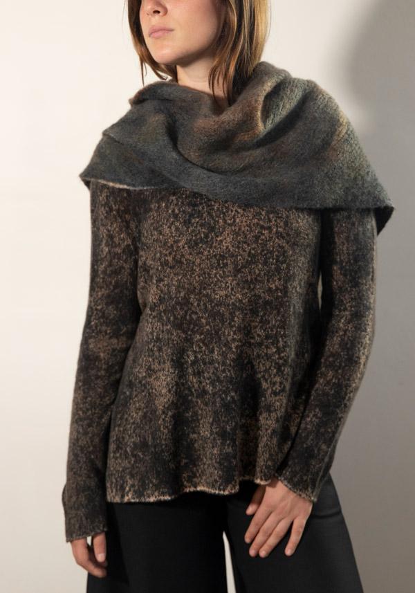 Rose & Lini FISSORE CASHMERE “MARIANNE” MULTICOLOR SCARF Moda
