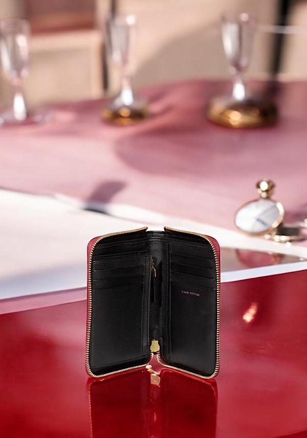 Rose & Lini JÉRÔME DREYFUSS “JULIEN” RUBY WALLET Offerta Anniversario