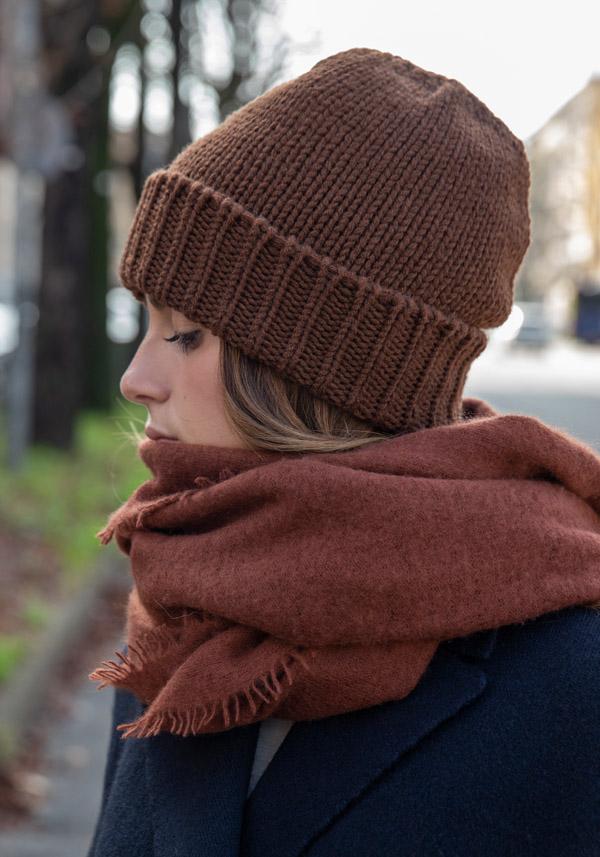 Rose & Lini MIRROR IN THE SKY CASHMERE “OPEN KNITTED” MOUNTAIN SCARF Affare Del Giorno