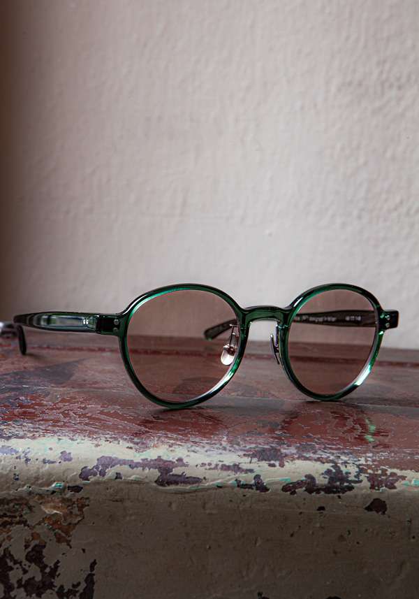 Rose & Lini DELIRIOUS “PHANTOS” #2 GREEN SUNGLASSES Moda
