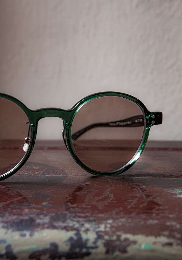 Rose & Lini DELIRIOUS “PHANTOS” #2 GREEN SUNGLASSES Moda
