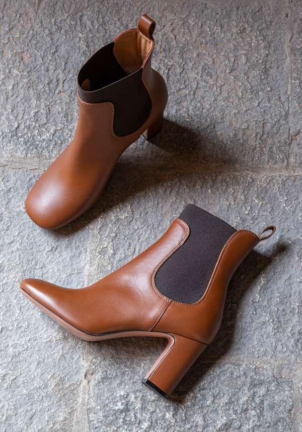 Rose & Lini PELLICO “APEMA” BROWN ANKLE BOOTS Offerta Giorno del Papà