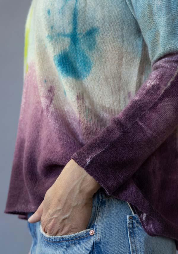Rose & Lini FISSORE CASHMERE KNIT “BRUCO 09” SKY Bestseller