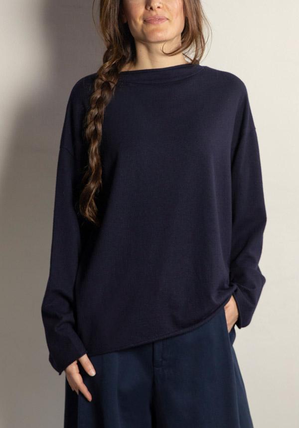 Rose & Lini LABO ART WOOL “PIMPA” ATLANTIC SWEATER Latest stili
