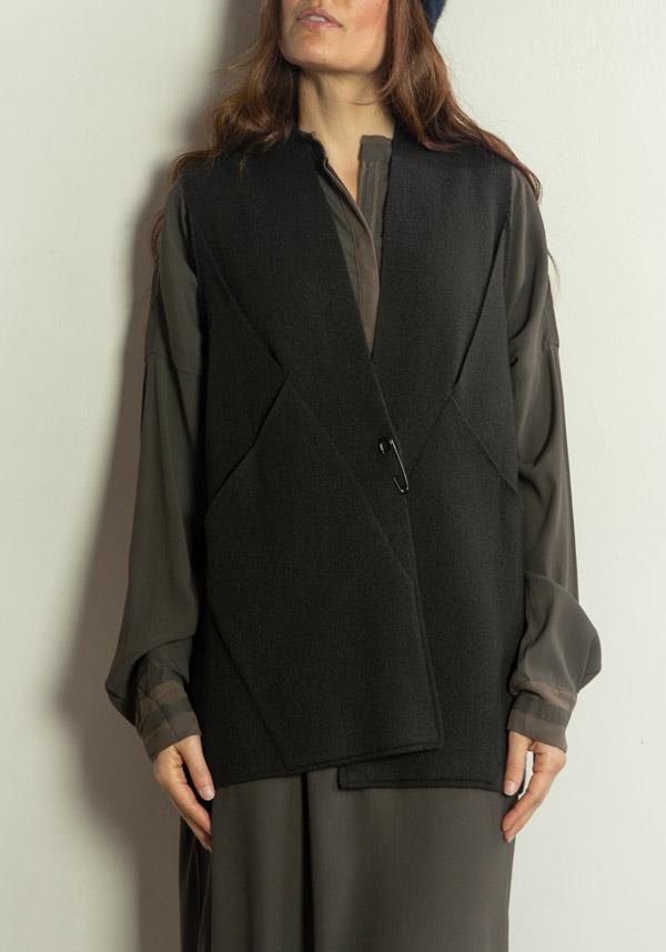 Rose & Lini OYUNA REVERSIBLE CASHMERE “JACKET MUNDAT” FOREST & OCEAN 50% di sconto per tempo limitato