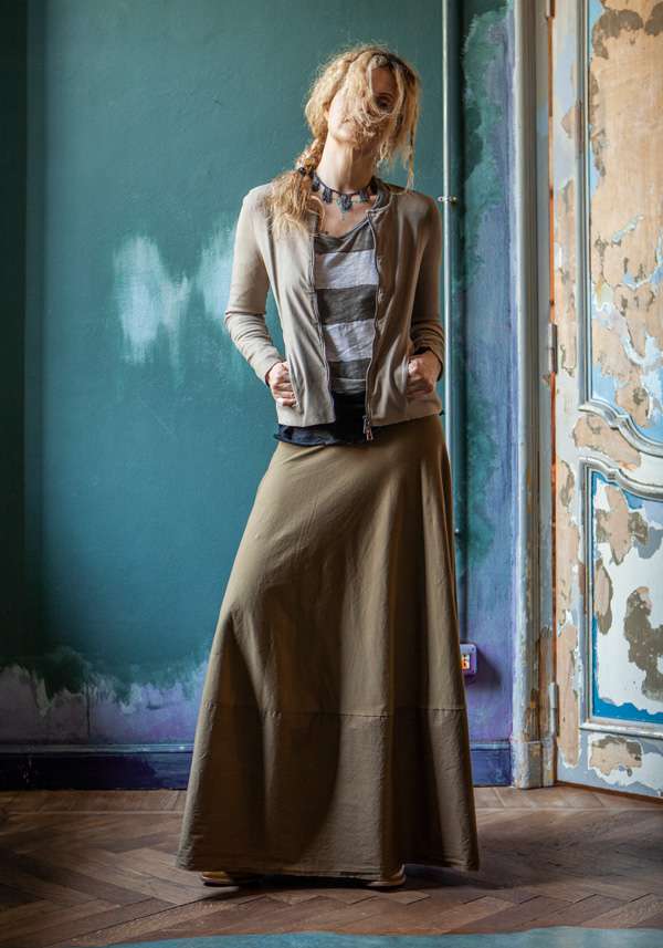Rose & Lini GIORGIO BRATO MUD SUEDE LEATHER JACKET Negozi Online