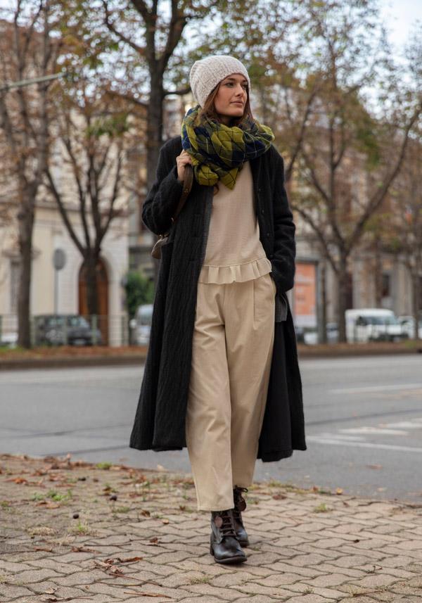Rose & Lini APUNTOB COTTON “PANTS 1002” NATURAL Offerta